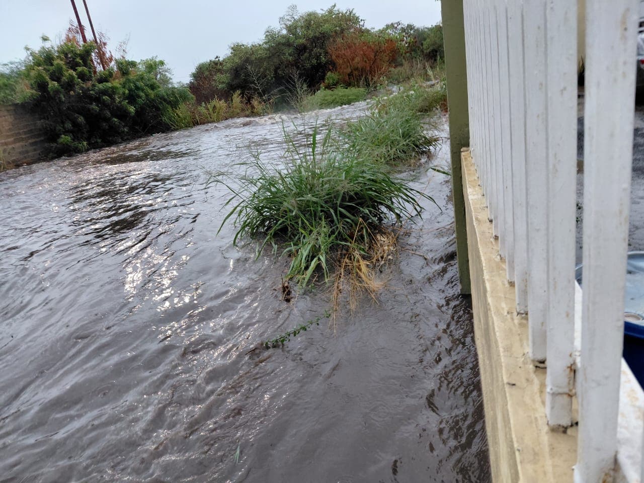 Fuertes lluvias ponen en riesgo a viviendas en el estado Bolívar