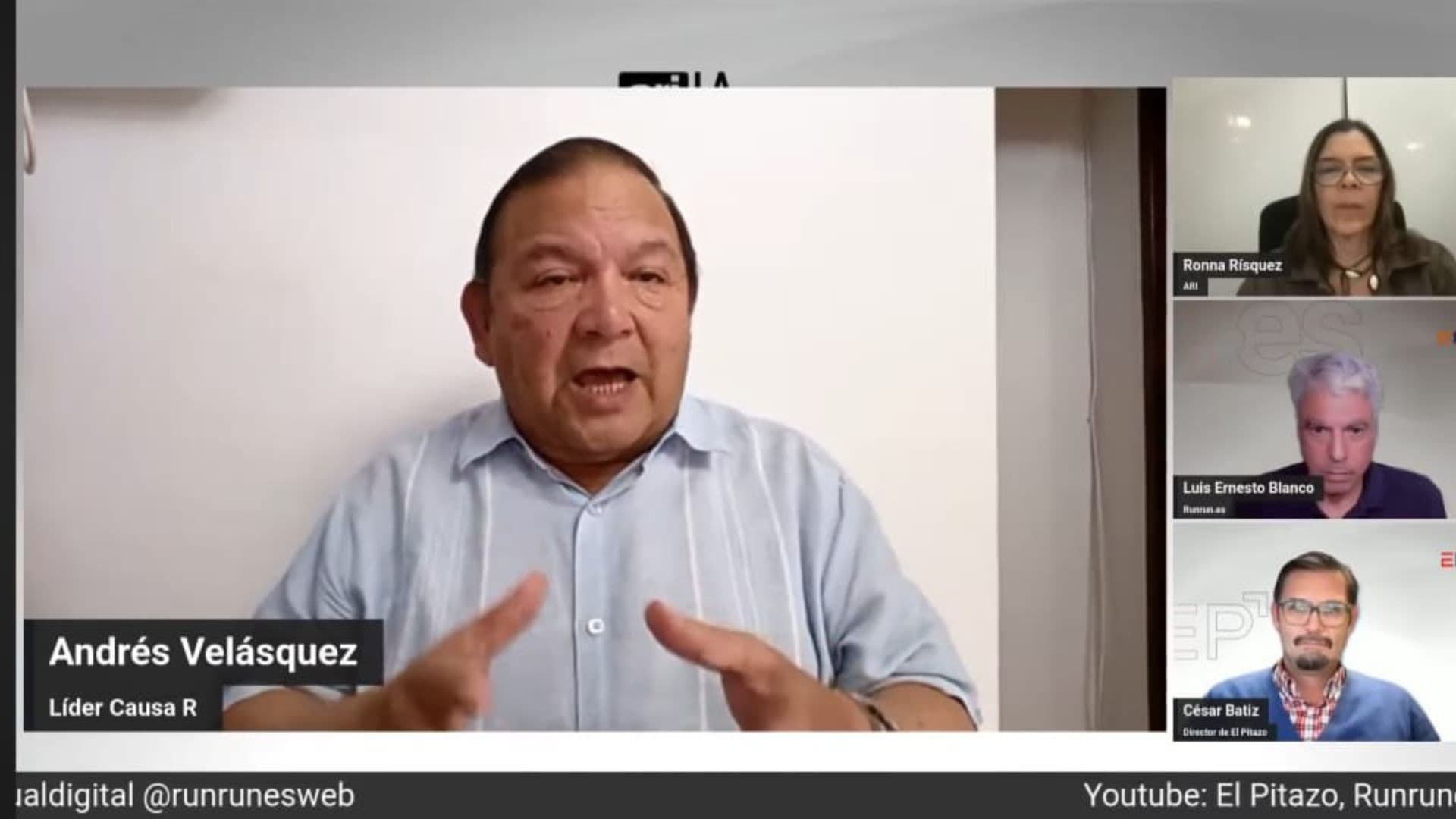 La Conversa | Andrés Velásquez: “La prioridad son las elecciones presidenciales”