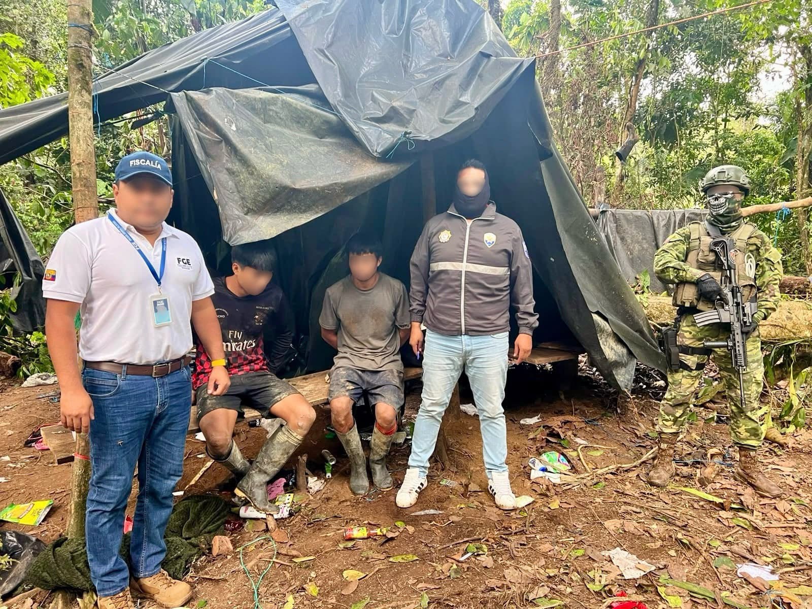 Operativo en la Amazonía de Ecuador dejó nueve detenidos vinculados a una disidencia de las Farc